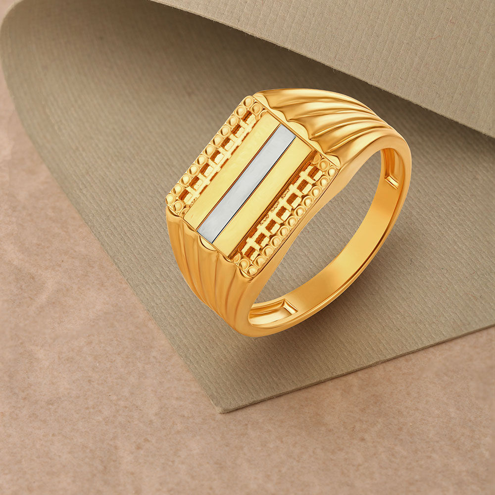 Elegant Mesh Gold Ring